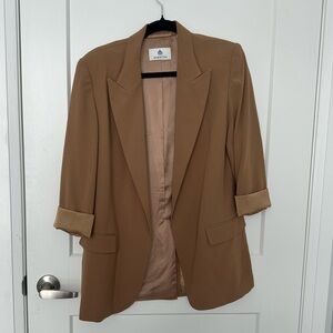Aritzia Babaton Tan/Camel Blazer - Size 2XS